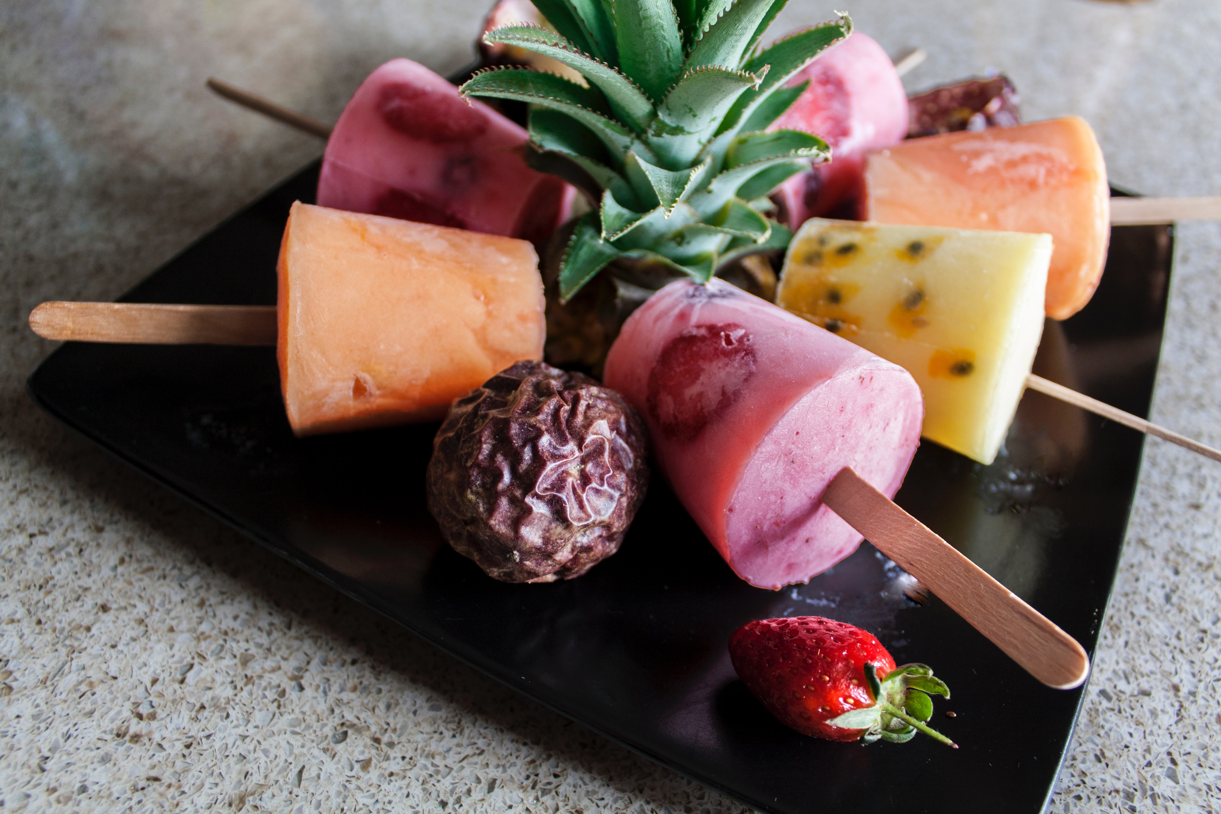 ghiaccioli di frutta fatti in casa
